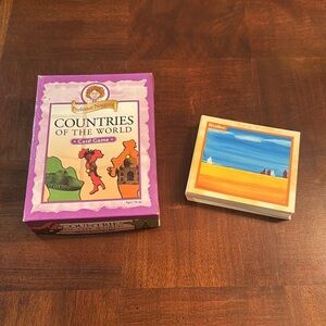 Professor Noggin's Countries of the World Card Game with bonus cards